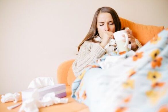 bendras negalavimas kaip parazitų organizme simptomas