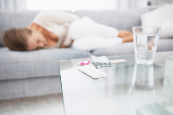 pilvo skausmas dėl parazitų buvimo organizme